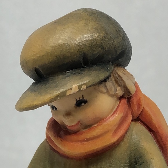 ANRI My Friend Figurine Juan Ferrandiz Boy Flower Umbrella 4” Italy Club #2 - Picture 7 of 13